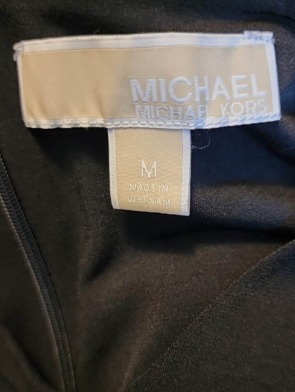 Michael Kors Black Cross-Front Shirt - Picture 5 of 6